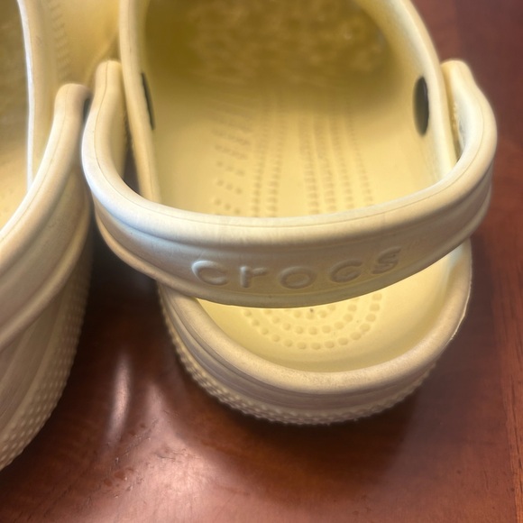 Yellow Women’s Crocs - Picture 7 of 9